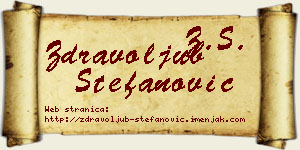 Zdravoljub Stefanović vizit kartica